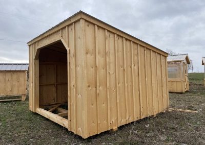 Amish built small barn