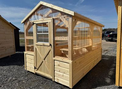 Pre-made Amish built greenhouse